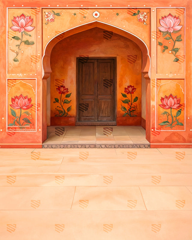 Lotus Heritage Entrance - Podcast Backdrop
