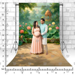 Lotus Garden Maternity Backdrop