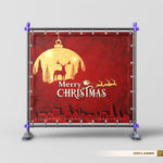 Golden Christmas Background