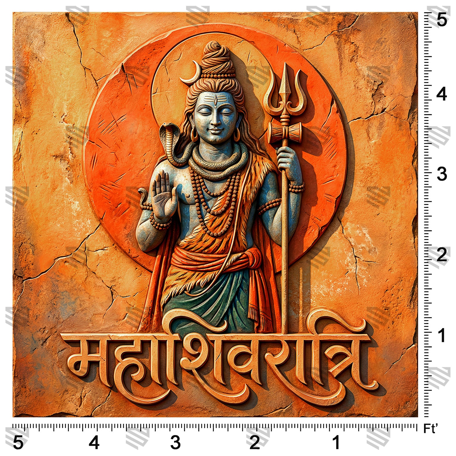 Mahadev Eternal Stone Form