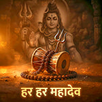 Mahadev’s Damru Resonance Backdrop