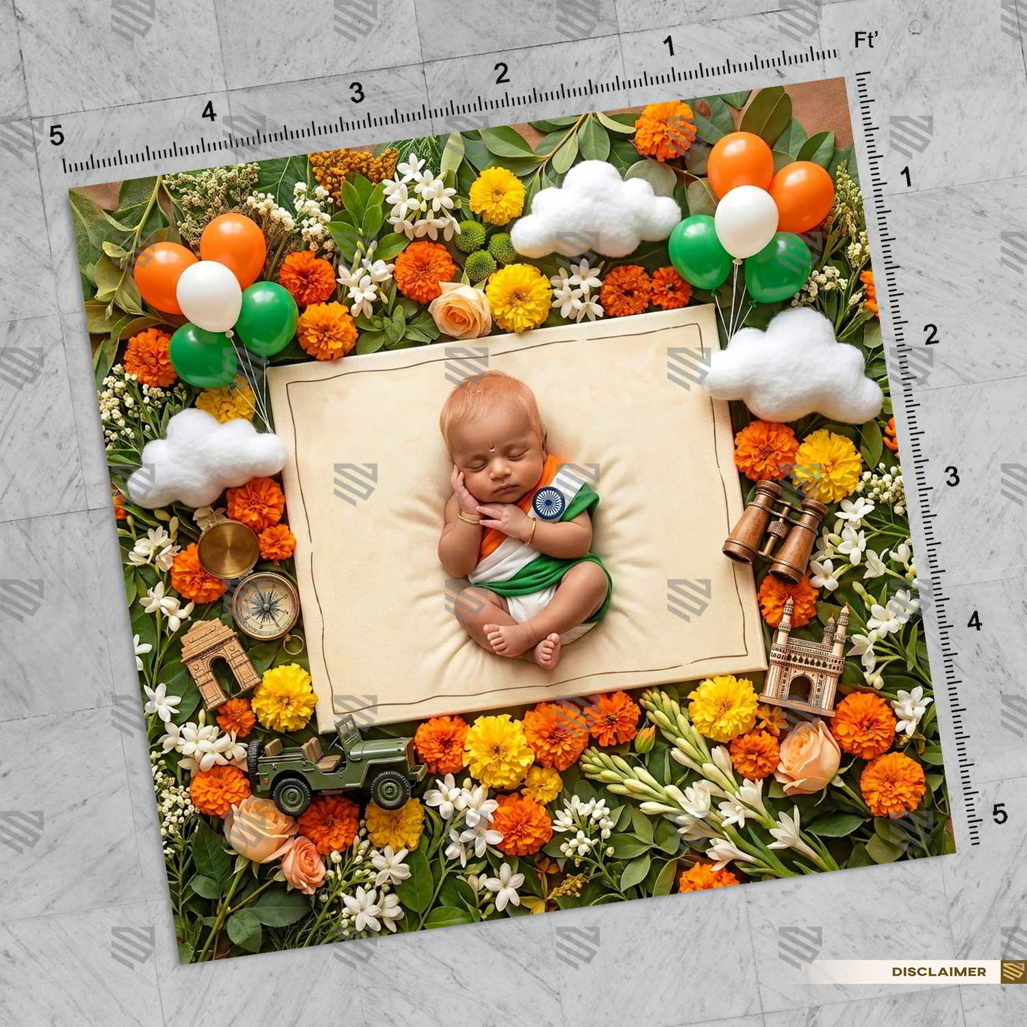 Marigold Honor Frame