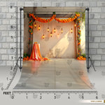 Marigold Baby Background Backdrop