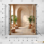 Mediterranean Villa Retreat backdrop for fashion photoshoots
