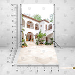 Courtyard Photography Backdrop