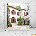 Mediterranean Archway Scene