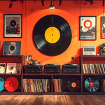Melody Lounge Baby Backdrop