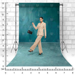 Teal Textured Photography Backdrop