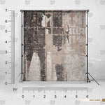 Monochrome Distressed Wall backdrop for fashion photoshoots
