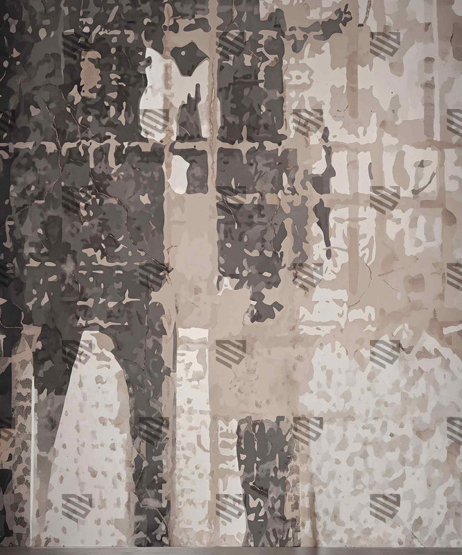 Monochrome Distressed Wall Photography Backdrop for Studio Shoots