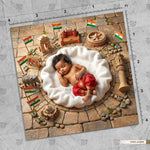 Monument Legacy Circle Newborn Baby Photography Backdrop