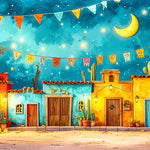 Moonlit Fiesta Baby Backdrop