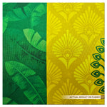 Peacock Feather Floral Setup Backdrop