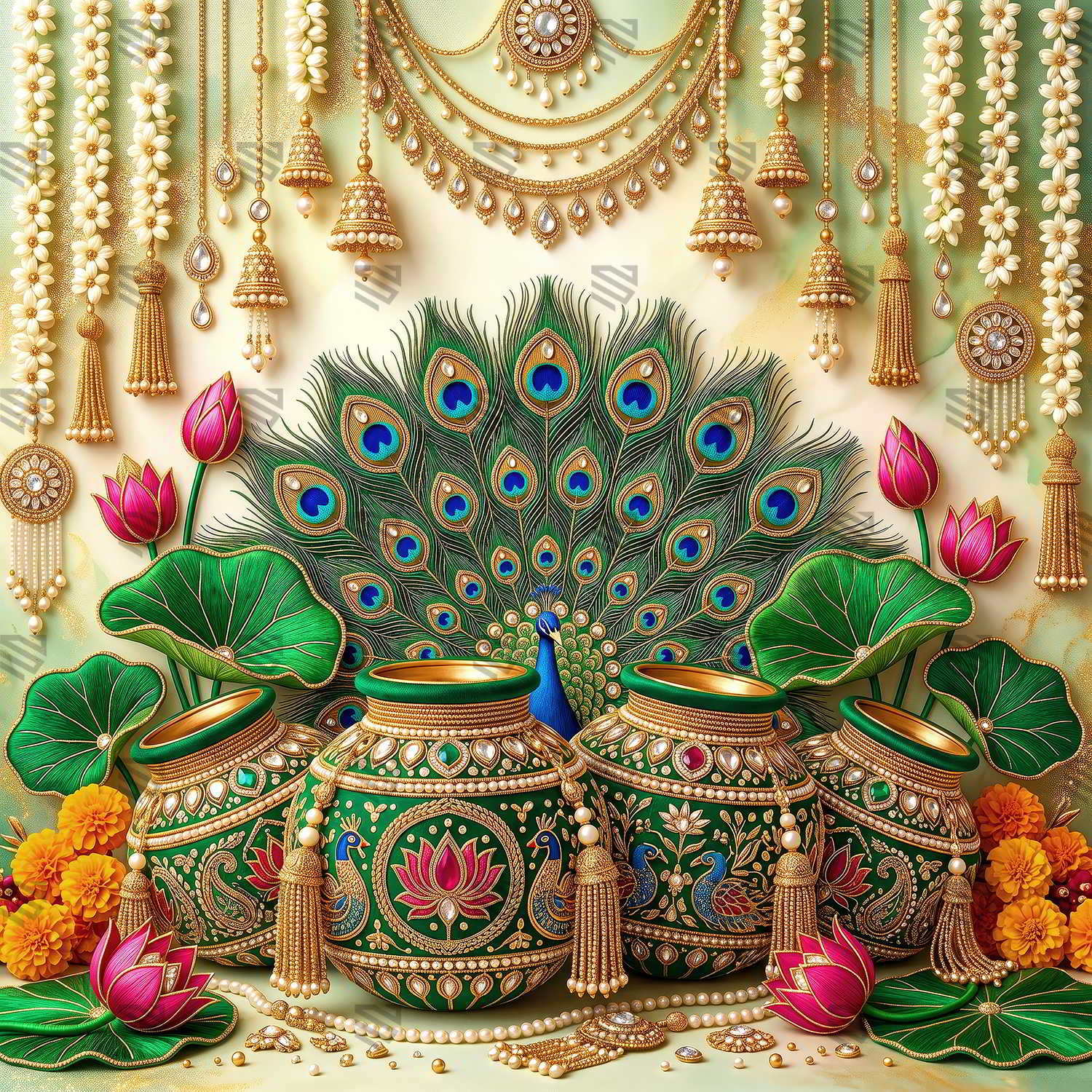 Morpankh Kalasham Backdrop