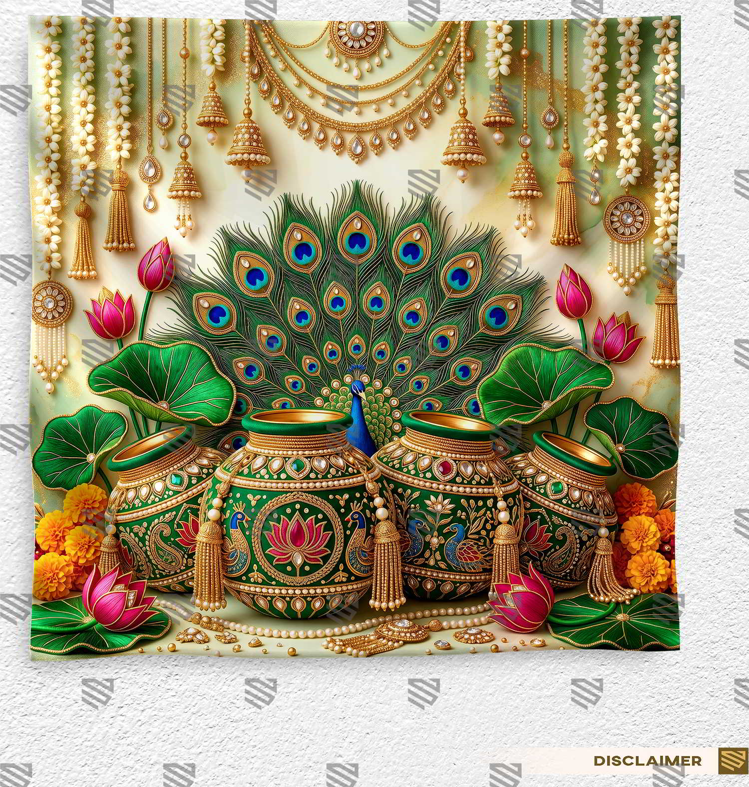 Traditional Kalash Backdrop