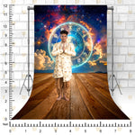 Zodiac Cosmic Podcast Backdrop