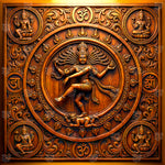 Nataraja Sacred Dance Panel Backdrop