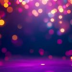 Neon Party Lights Backdrop