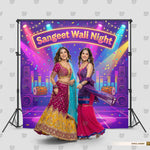 Colorful Sangeet Background