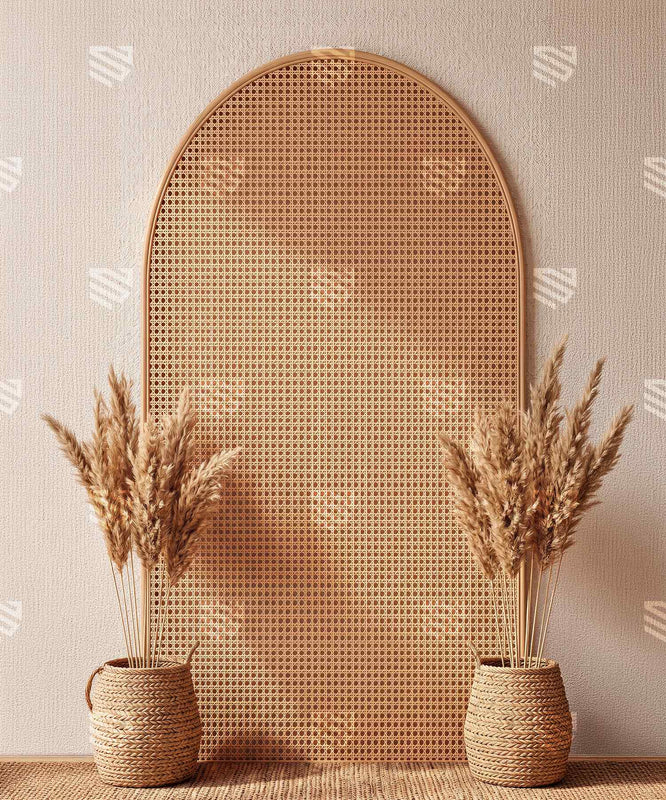 Neutral Pampas Alcove Photography Backdrop for Studio Shoots