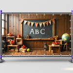 Vintage Classroom Backdrop