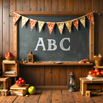 Old Classroom Vibes Backdrop