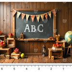 Classroom Baby Photoshoot Backdrop