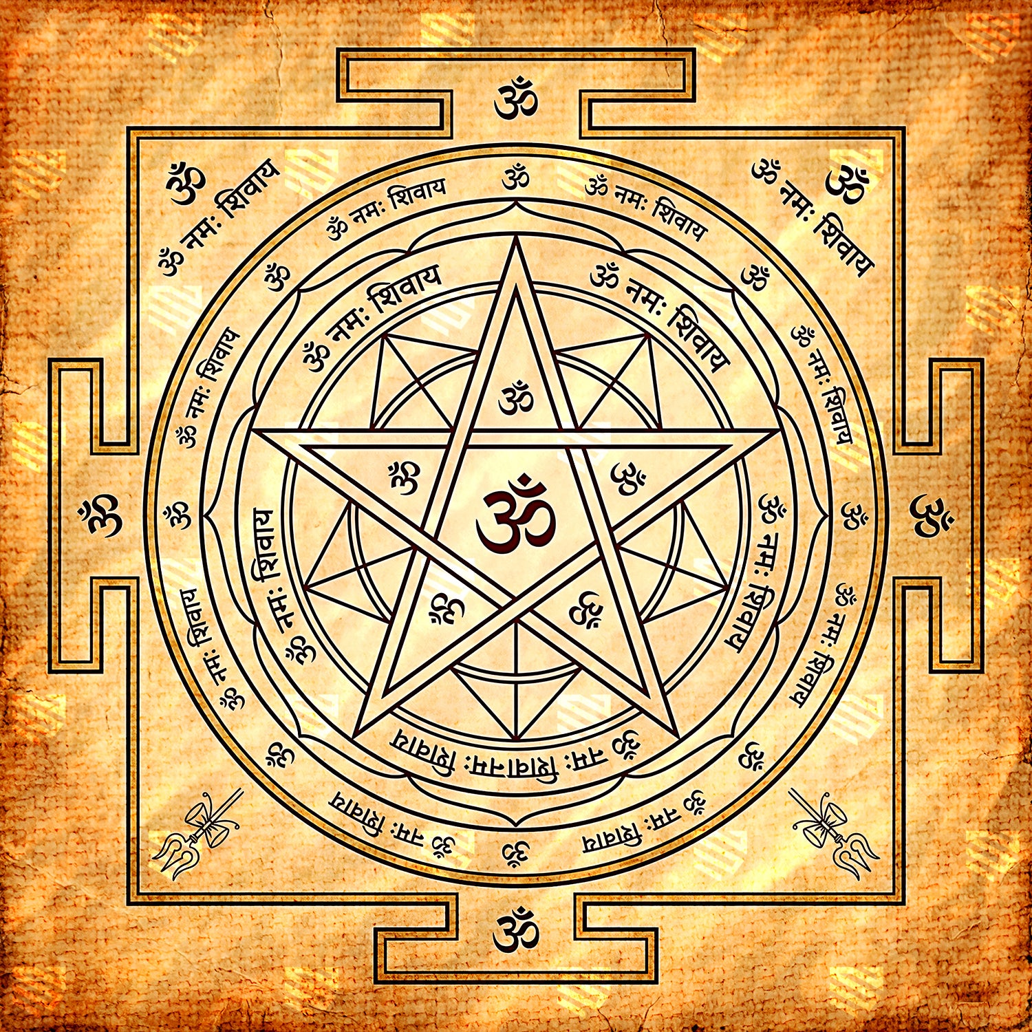 Om Shiva Energy Mandala