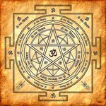 Om Shiva Energy Mandala Backdrop
