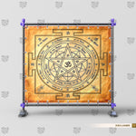 Shiva Mandala Backdrop