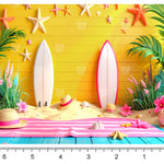 Paradise Beach Backdrop