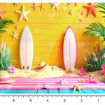 Tropical Ocean Photoshoot Backdrop