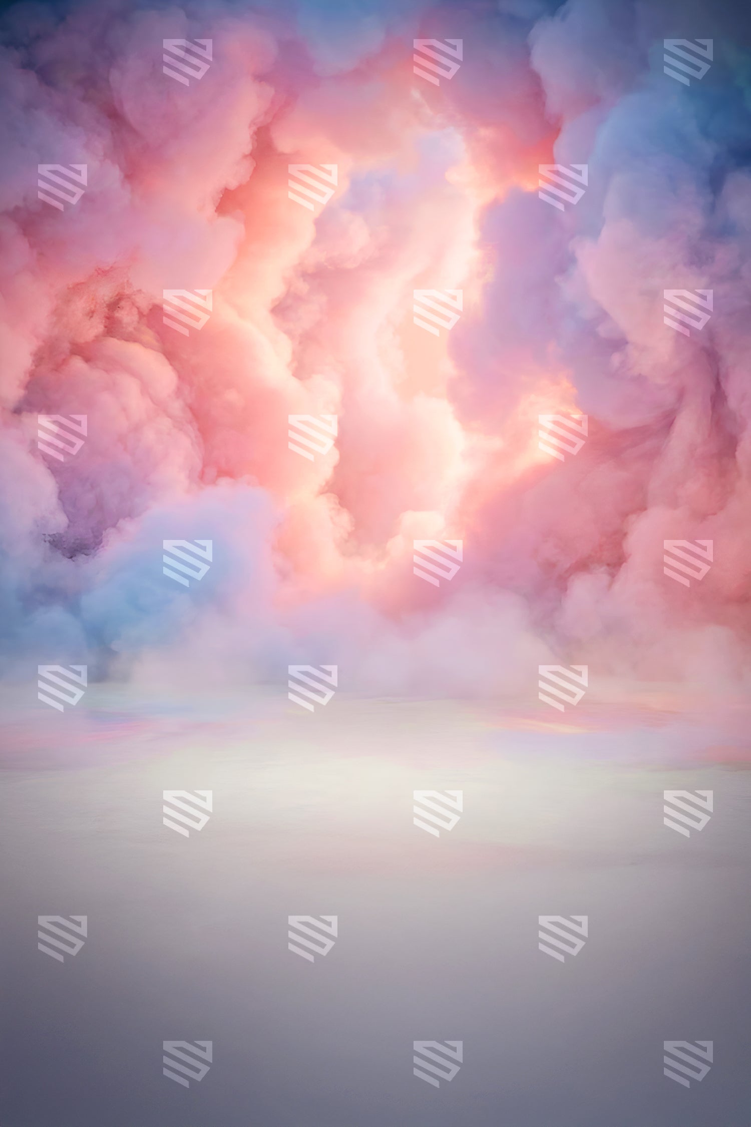 Pastel Dream Clouds - Maternity Backdrop