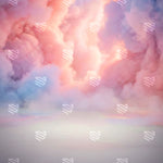 Pastel Dream Clouds Backdrop