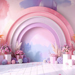 Pastel Paradise Baby Backdrop