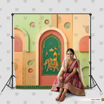 Royal Elephant Arch Backdrop