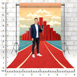 Rising Growth Podcast Backdrop