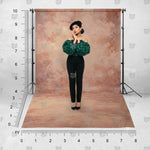 Peach Opal photography backdrop by BackdropIndia