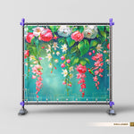 Floral Shower Backdrop