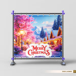 Pink Christmas Background
