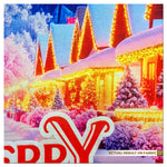 Pink Holiday Backdrop