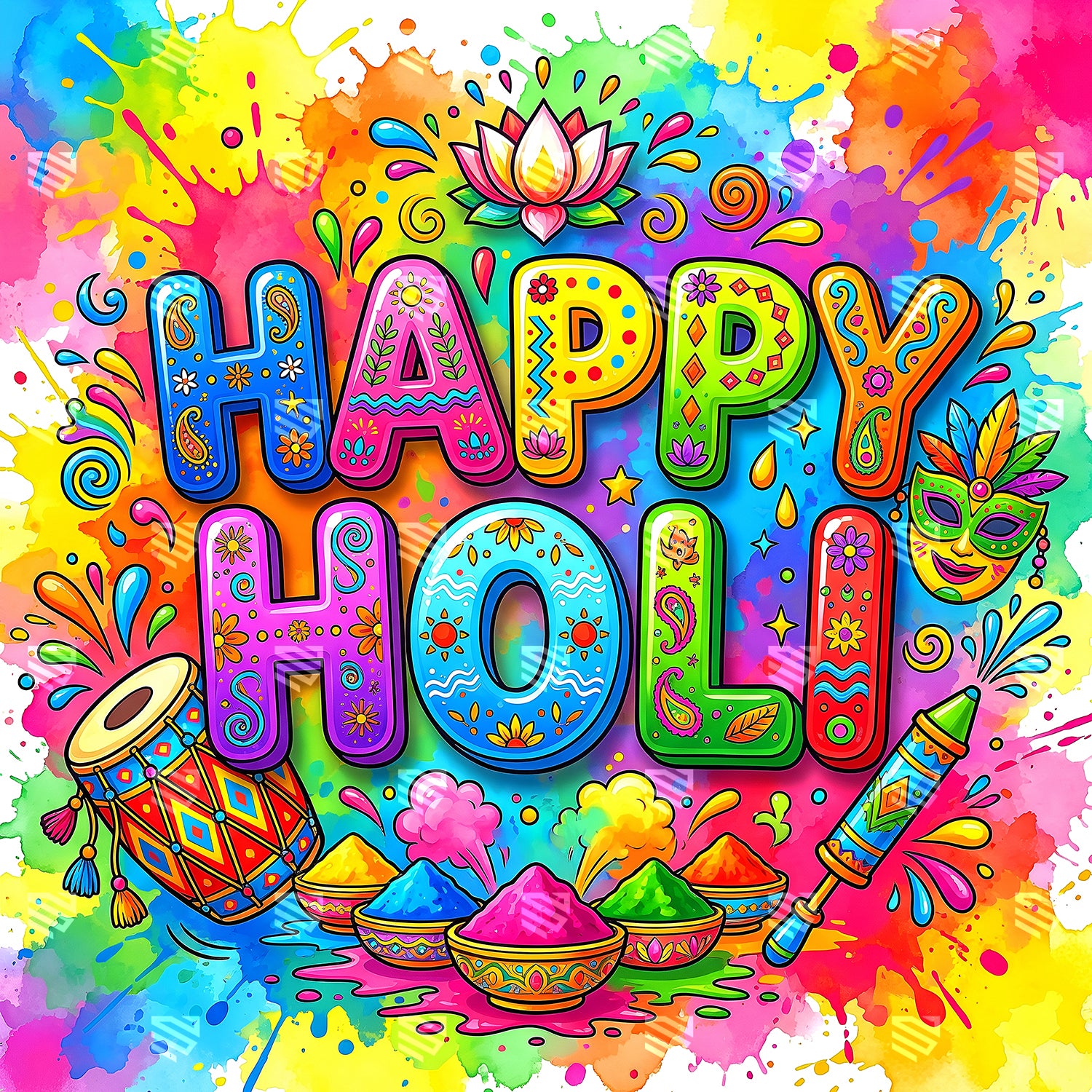 Playful Spirit of Holi