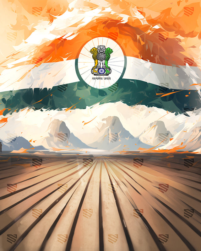 Pride of Incredible India - Podcast Backdrop