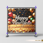 New Year Celebration Backdrop