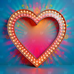 Radiant Love Glow Backdrop