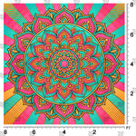 Radiant Mandala Background