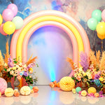 Rainbow Pastel Bliss Backdrop