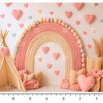 Rainbow Baby Background Backdrop