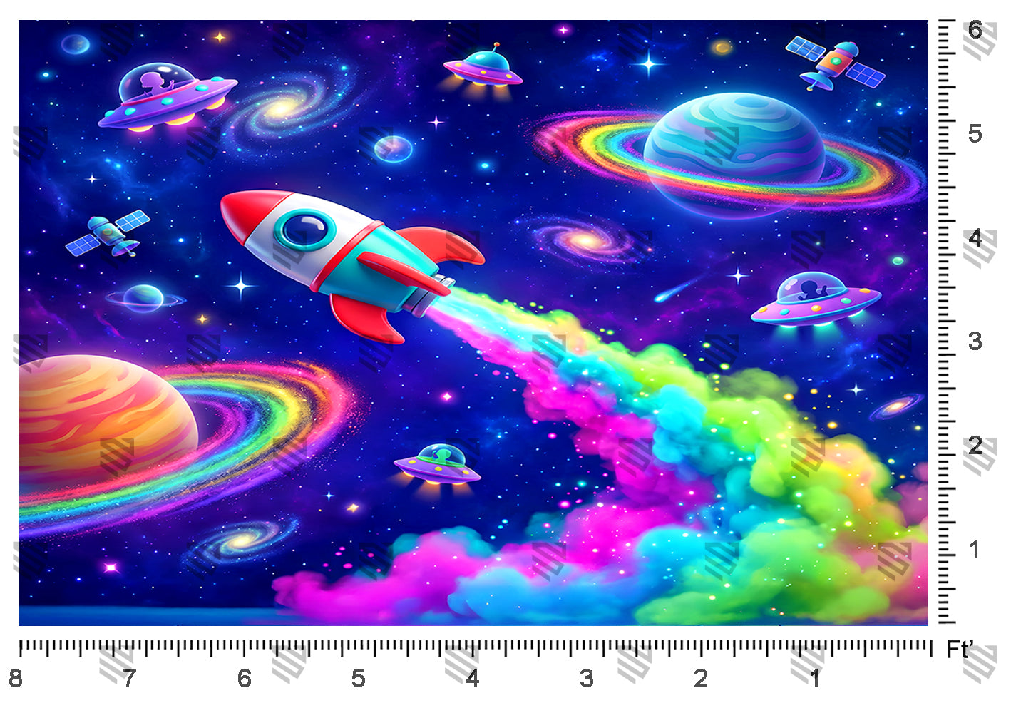 Rainbow Rocket Adventure