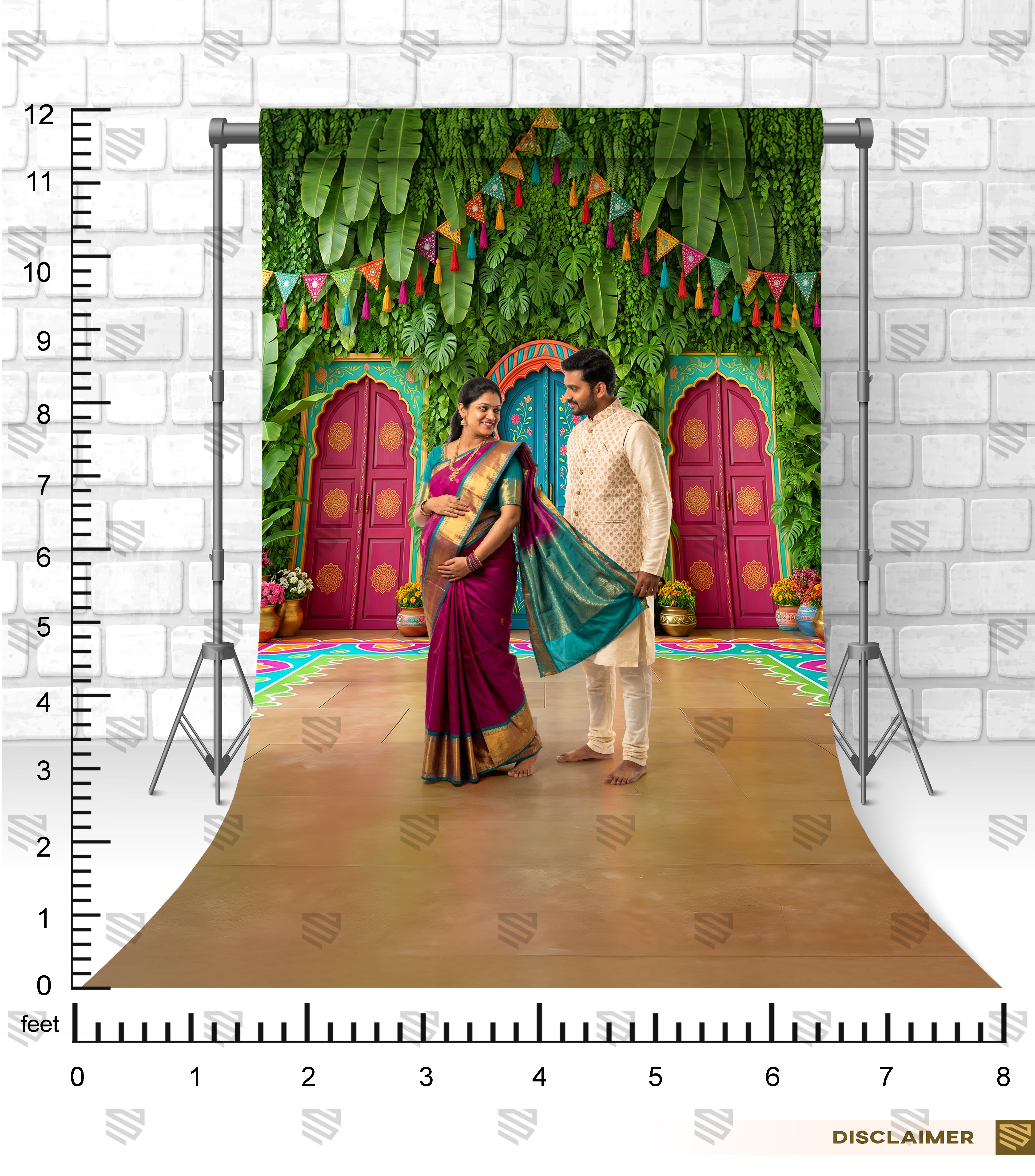 Rangoli Garden Courtyard